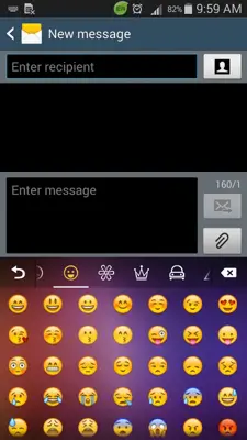 GO Keyboard for Galaxy S5 Theme android App screenshot 3